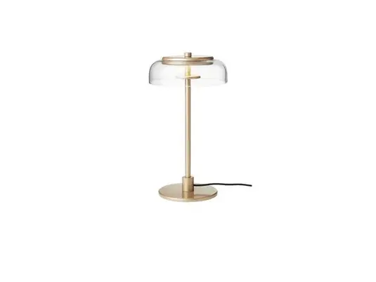 Výprodej Nuura LED stolní lampa Blossi, výška 31 cm, zlatá/čirá
