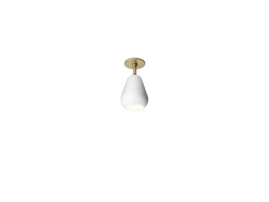 Nuura podhledové bodové svítidlo Anoli bodovka Recessed, Ø 10 cm, bílá/zlatá Akční Nabídka