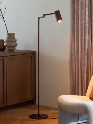 It‘s about RoMi stojací lampa Bilbao, tmavě červená, výška 154 cm Oblíbený