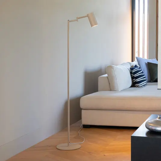Expresní Doručení It‘s about RoMi stojací lampa Bilbao, béžová, výška 154 cm