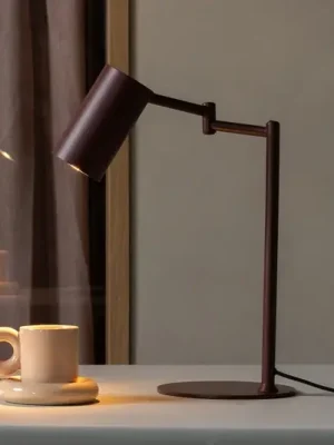 It‘s about RoMi stolní lampa Bilbao, tmavě červená, výška 48 cm Top Prodej