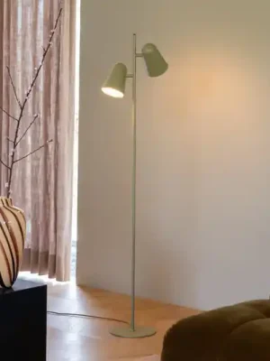 Ihned K Objednání It‘s about RoMi stojací lampa Salamanca, olivově zelená, 2 žárovky