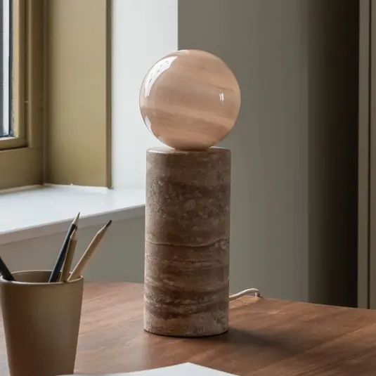 Ihned K Objednání It‘s about RoMi stolní lampa Tivoli, písková barva, výška 33 cm
