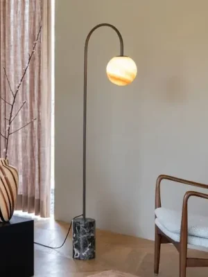 It‘s about RoMi Luminária de arco Tivoli, marrom, altura 163 cm Dokud Zásoby Vydrží