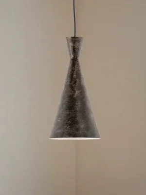 Závěsné světlo Tom, černohnědé, kov, Ø 19 cm, E27 Speciální Cena