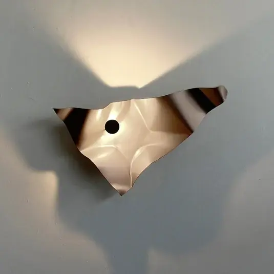 Knikerboker LED nástěnné světlo Zona d‘ombra, krémová, 79 cm Top Prodej