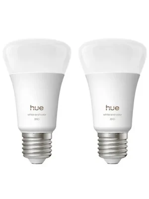Philips Hue WACA Smart E27 LED, 6 W, 810 lm, CCT RGB, sada 2 ks Ověřený