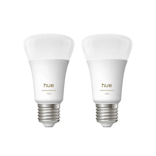Philips Hue White Ambiance Smart E27 LED 8,1 W 1100 lm CCT, balení po 2 ks Hit Sezóny