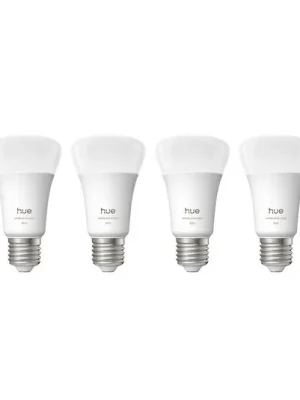 Levný Philips Hue WACA Smart E27 LED, 6 W, 810 lm, CCT RGB, sada 4 ks