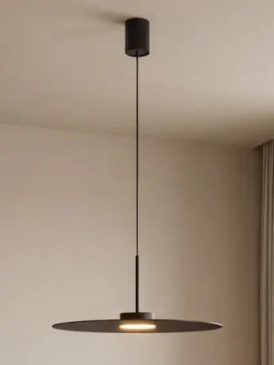 Závěsné světlo Simone, černé, ocel, Ø 40 cm, GX53 Oblíbený