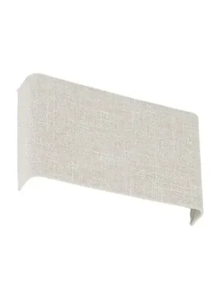 Pouze Dnes Nástěnné světlo Santana B, krémové, textil, šířka 25 cm, G9