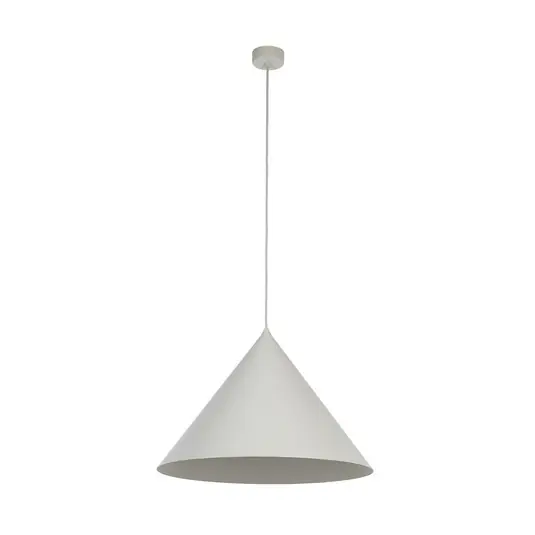 Nízká Cena Závěsné světlo Cono, 1 žárovka, Ø 50 cm, béžové, E27