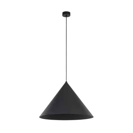 Must-Have Závěsné světlo Cono, 1 žárovka, Ø 50 cm, černé, E27