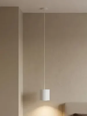 Novinka Závěsné světlo Point Duo, bílé, ocel, Ø 13 cm, GU10