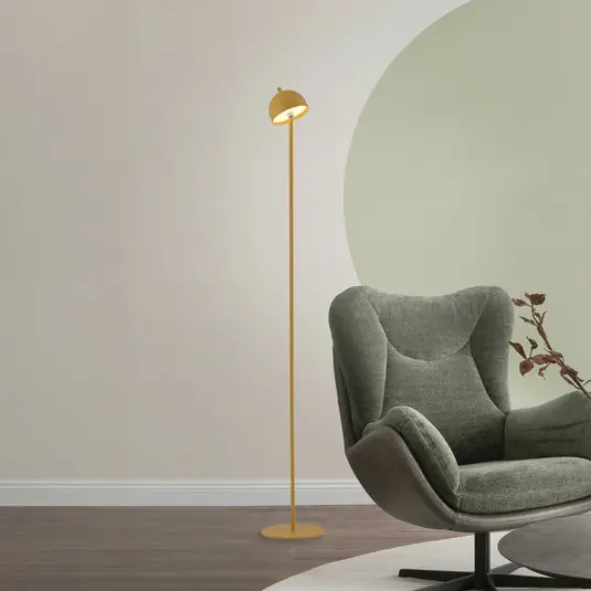 Pouze Dnes Schöner Wohnen LED stojací lampa na baterii Bellis, Květinové kouzlo IP54