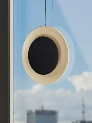 LED stolní lampa na baterie Solan, černá/béžová, solární, IP54 Horká Nabídka