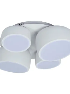LED stropní svítidlo Eliora, 4-fázové, bílé, CCT, dálkové ovládání Originální