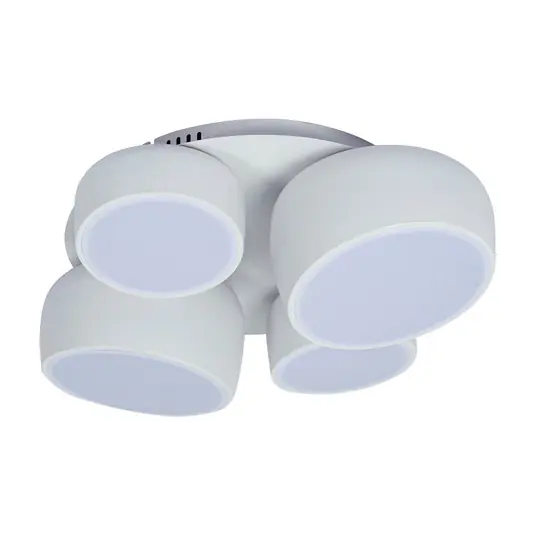 LED stropní svítidlo Eliora, 4-fázové, bílé, CCT, dálkové ovládání Originální