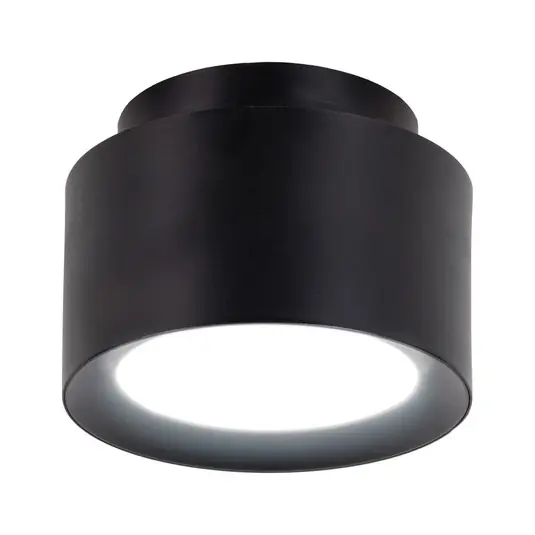 LED stropní bodové osvětlení Trimes, Ø 14 cm, černé, CCT, step-stmívatelné Speciální Cena