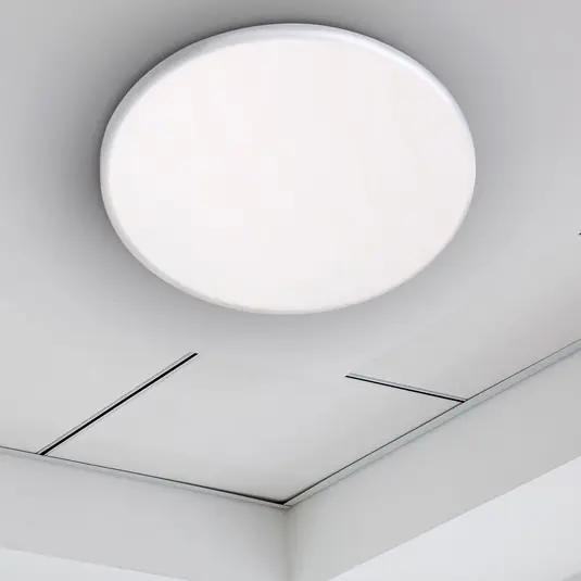 Koupit Online LED podhledové svítidlo Suma, Ø 21,5 cm, bílá, stmívatelné, IP44