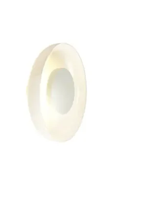 Oblíbený MARSET LED nástěnné světlo Aura Plus, Ø 25 cm, opálové