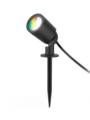 Hama Smart LED zemní bodový reflektor, černý WLAN, IP65 RGBW stmívatelné Sezónní Sleva