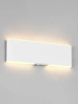 Hit Sezóny LED akumulátorové nastěnné světlo Conchita, šířka 22 cm, bílá, kov, CCT