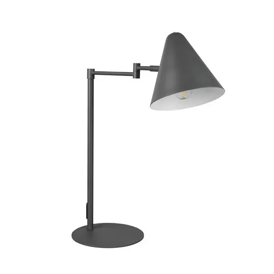 Nakupujte Hned Stolní lampa Cosima, antracitová, výška 50 cm, kov
