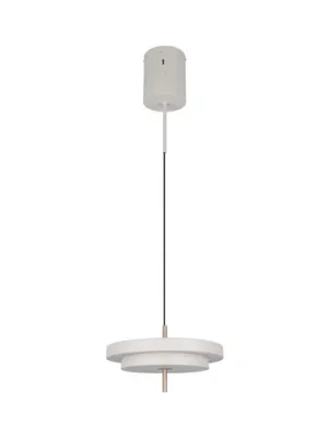 Závěsné světlo LED Keaton, světle šedé, Ø 40 cm, kov, CCT Přímo Od Výrobce