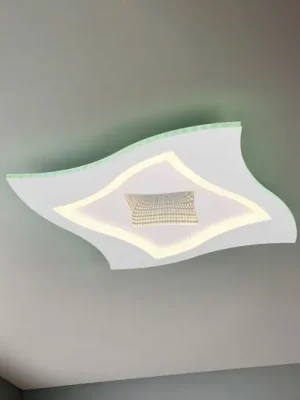 Objednat Nyní LED stropní svítidlo Klint, délka 50 cm, matná bílá, kov RGBW