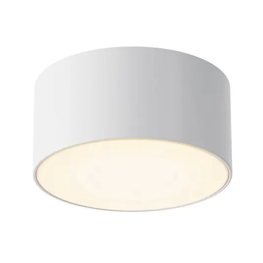 LED venkovní stropní svítidlo Zon, bílé, Ø 12 cm, 3 000 K, kov Ihned K Objednání