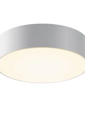 LED venkovní stropní svítidlo Zon, bílé, Ø 22 cm, 3 000 K, kov Levný