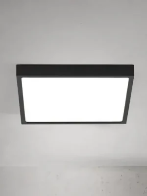 LED stropní svítidlo Disc, černé, délka 24 cm, CCT kov Levný