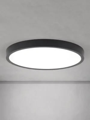 LED stropní svítidlo Disc, černé Ø 28 cm, CCT kov/plast Přímo Od Výrobce