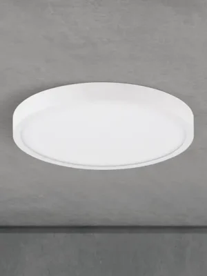 LED stropní svítidlo Disc, bílé Ø 24 cm, CCT, kov/plast Horká Nabídka