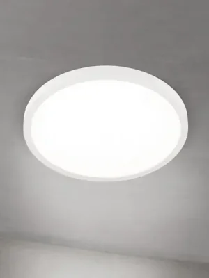 Oblíbený LED stropní svítidlo Disc, bílé Ø 40 cm, CCT, kov/plast