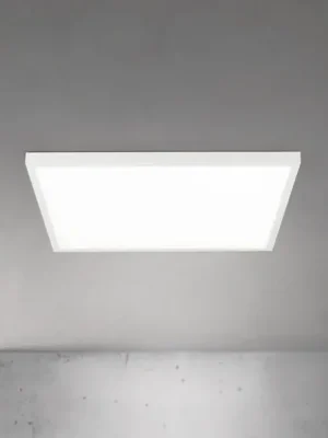 Kup Teď LED stropní svítidlo Disc, bílé, délka 60 cm, CCT, kov