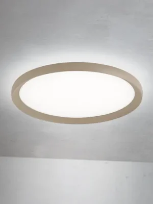 LED stropní svítidlo Kant, Ø 40 cm khaki, CCT kov/plast Tovární Cena