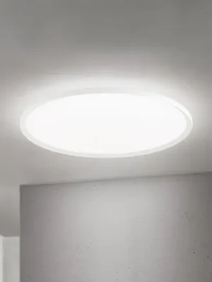 Vrácení Zdarma LED stropní svítidlo Kant, Ø 80 cm, bílé, CCT, kov/plast