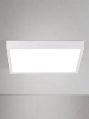 LED stropní svítidlo Disc, bílé, délka 24 cm, CCT, kov Must-Have