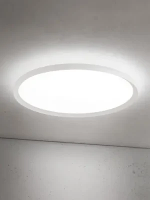 LED stropní svítidlo Kant, Ø 60 cm, bílé, CCT, kov/plast Bezpečná Platba