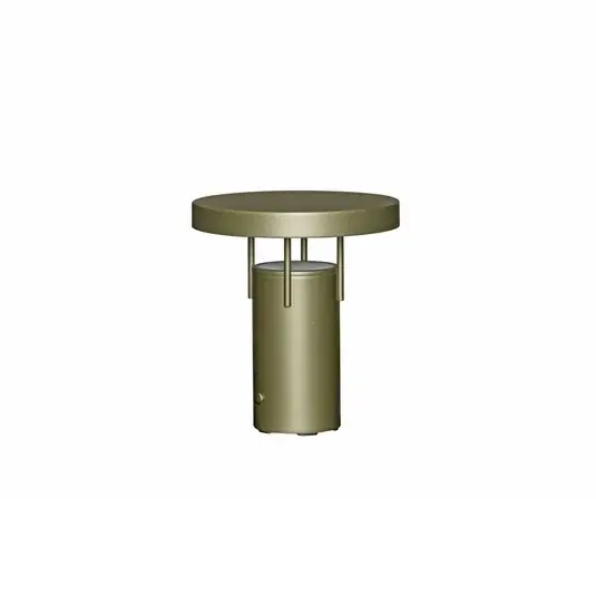 Časově Omezené HÜBSCH LED stolní lampa BringMe Mini, tmavě zelená, 20 cm