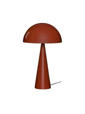 Víkendová Akce HÜBSCH stolní lampa Mush, hnědá, kov, výška 50 cm