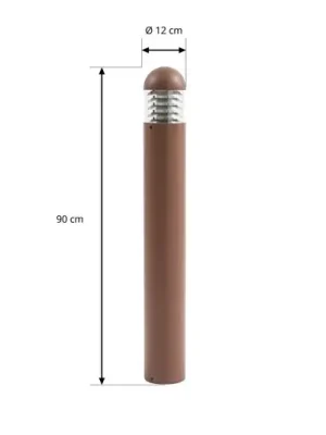 LED akumulátorové nastěnné světlo DANISH, výsuv 25 cm, zlatá barva, kov Výhodná Nabídka
