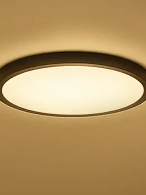 Calex Smart LED stropní svítidlo HALO Ø 40 cm černé IP54 RGB CCT Vysoce Kvalitní