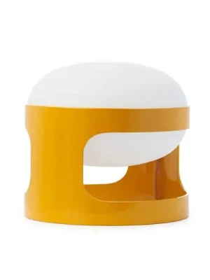 Nejlepší Cena Stolní lampa Kartell KD28, hořčičně žlutá, Ø 25 cm, E14-LED