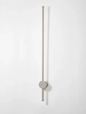 Ověřený LED nástěnné světlo Orla M, pískové, hliník, výška 97 cm