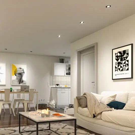 Paulmann LED podhledové svítidlo, bílé, Ø 8 cm, 4,8 W, sada 20 ks Koupit Online