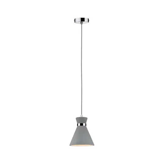 Závěsné světlo Paulmann Verve, beton, Ø 20 cm, IP44 Must-Have