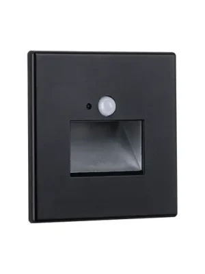 Horká Nabídka Paulmann LED senzorová nástěnná svítidla Edge Quadro černá 8 cm